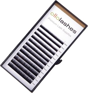 Bottom Lash Extension J Curl 0.07mm Mix4-7mm 4mm 5mm 6mm 7mm Black Color Bottom Lash Extensions, Professional Supplies for Lash Techs (Bottom-J-0.07, 4-7mm)