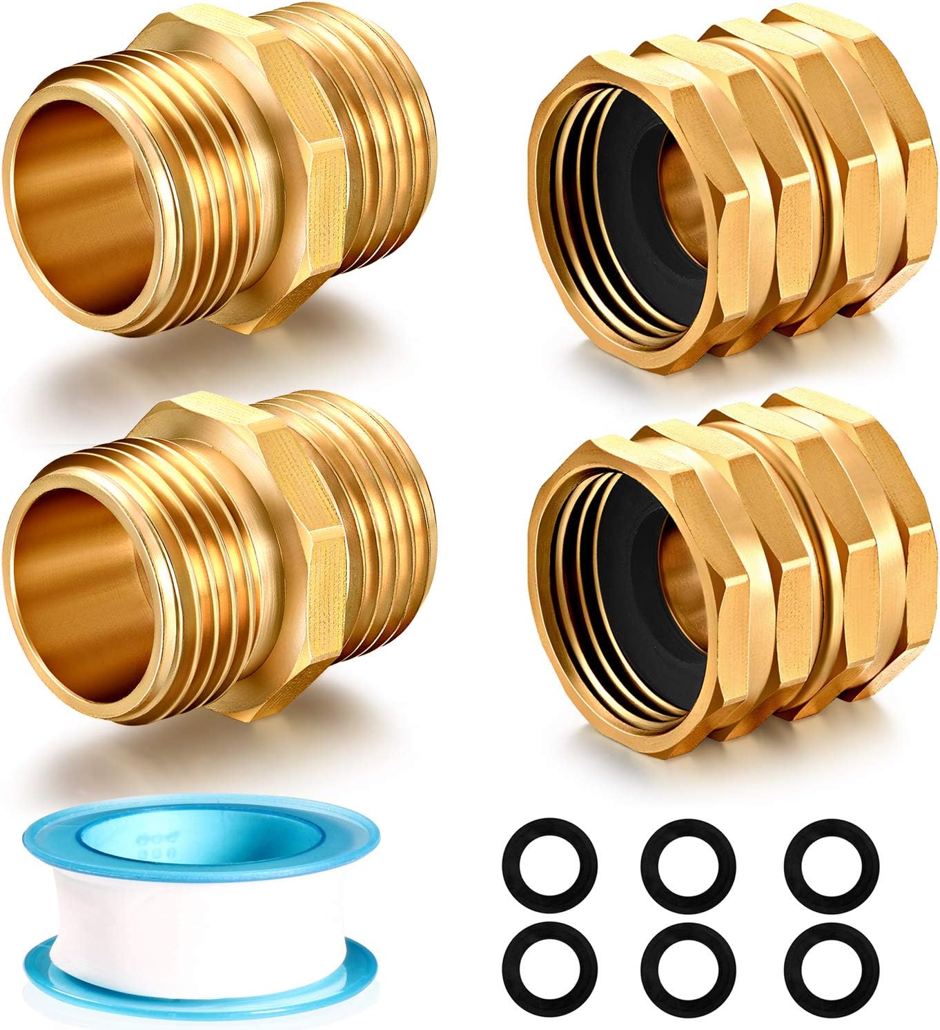 Ranking TOP8 Zkenyao-Brass Connector 1 2 Inch Hos Hose Brass Garden