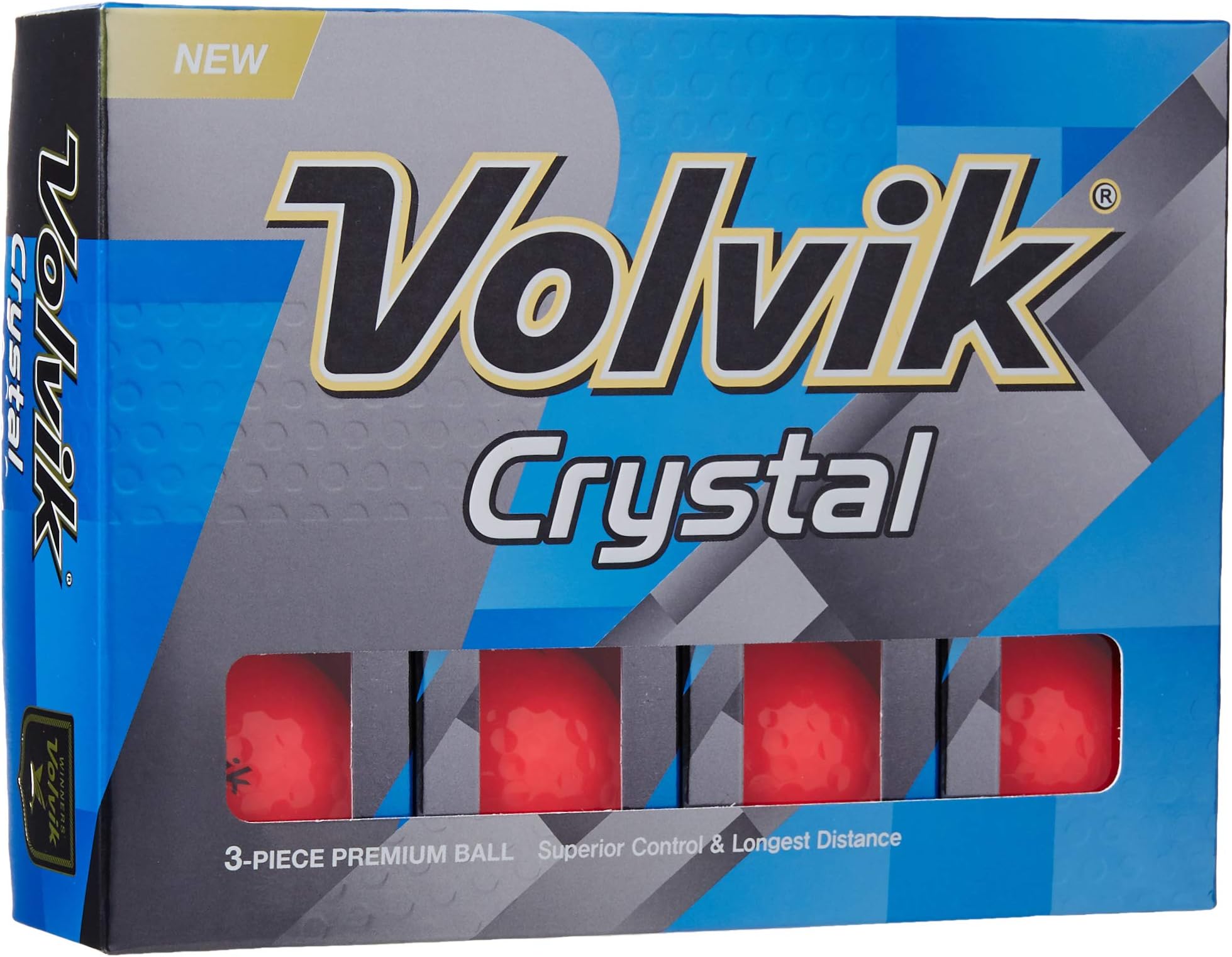 Volvik Crystal Golf Balls (One Dozen)