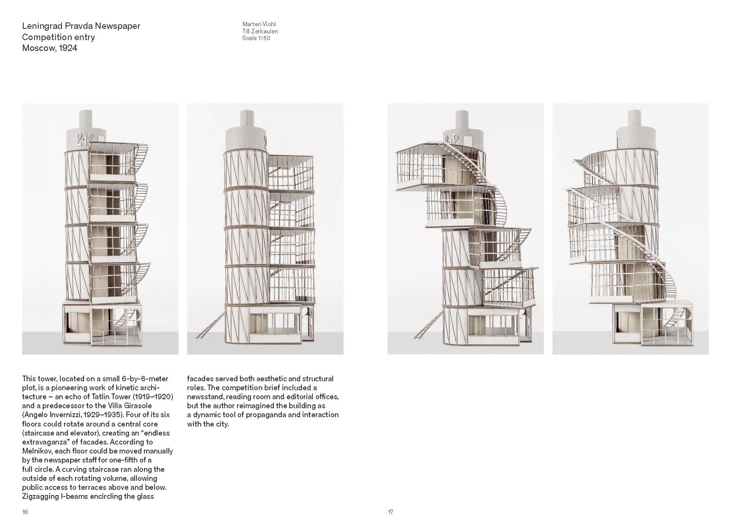 Melnikov An Investigation through Architectural Models /anglais