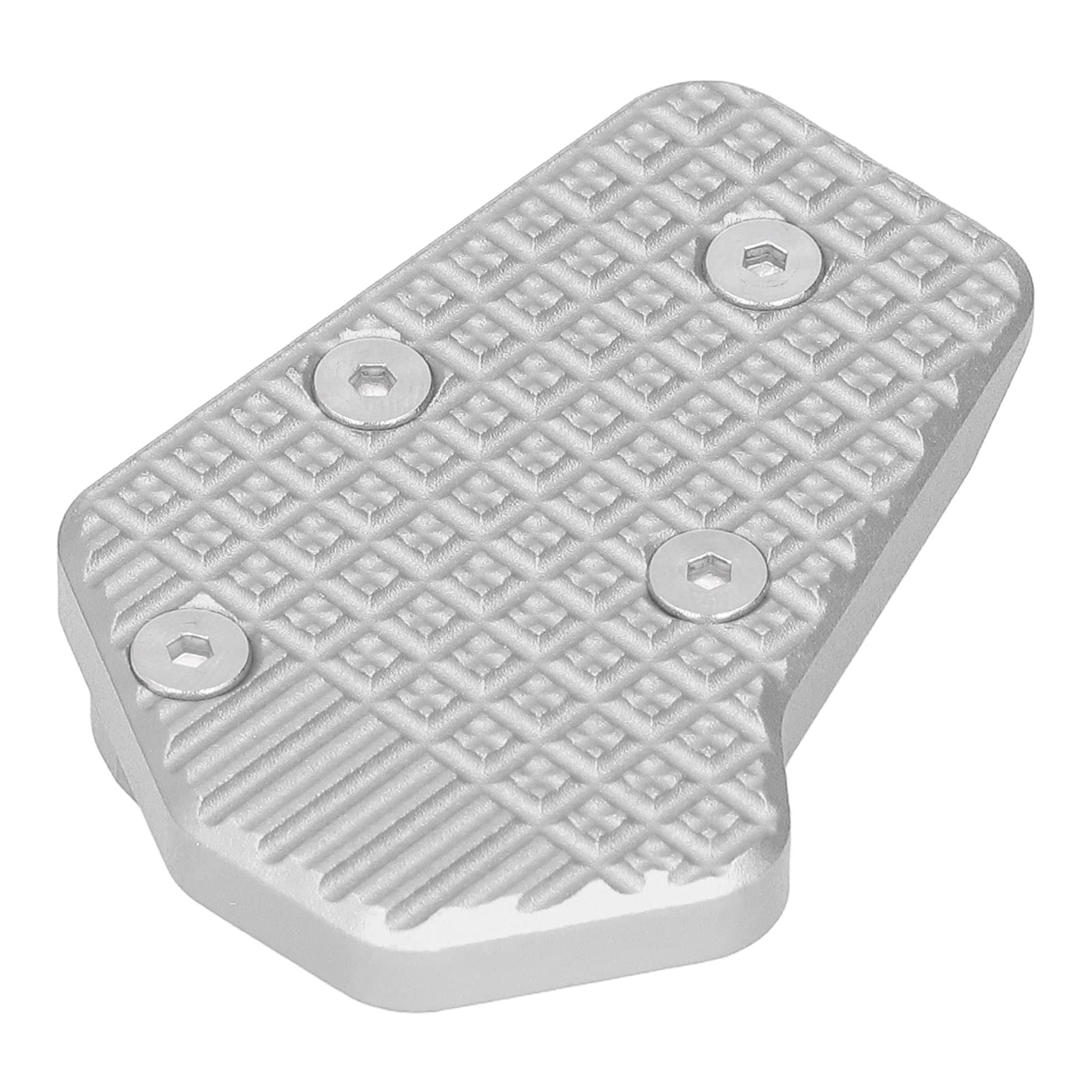 Pedale Leva Freno Posteriore Moto CNC Ingrandisci Piastra di Estensione Sostituzione Pad per F900XR 2020‑2021 Pedale Leva Freno Posteriore in Alluminio Stabile e StabileEstensione (SILVER)