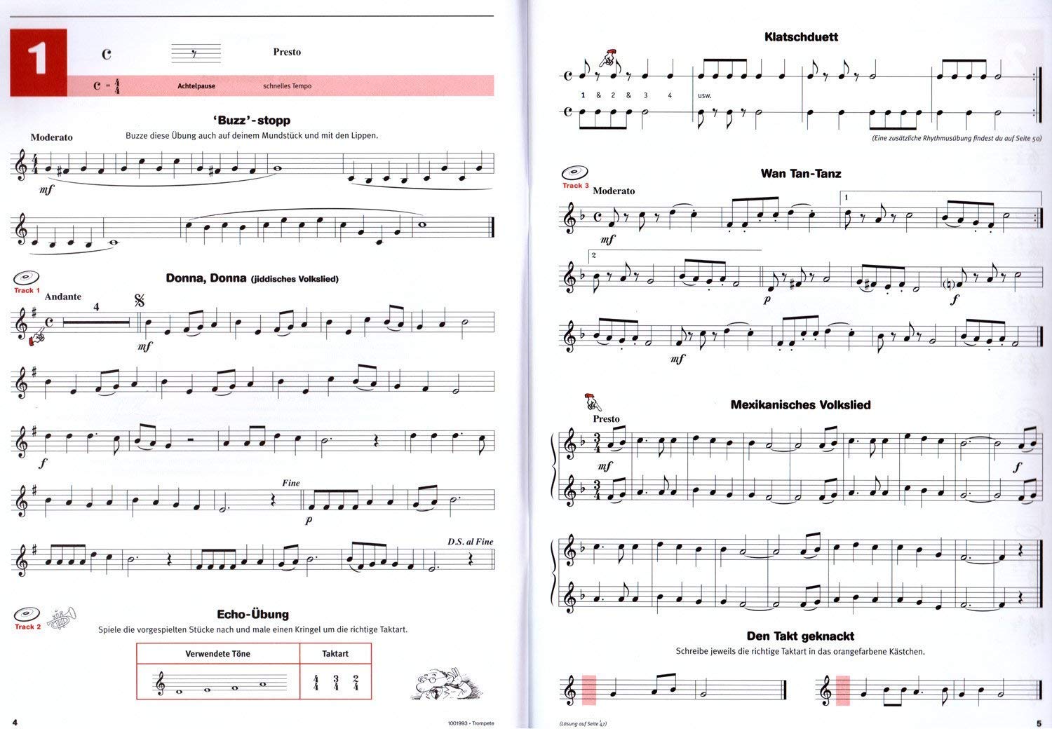 Hören, Lesen & Spielen für Trompete, Band 2 - Schule für Trompete + online Audio (ISBN 9789043162586) + Trompeten-Poliertuch aus Mikrofaser