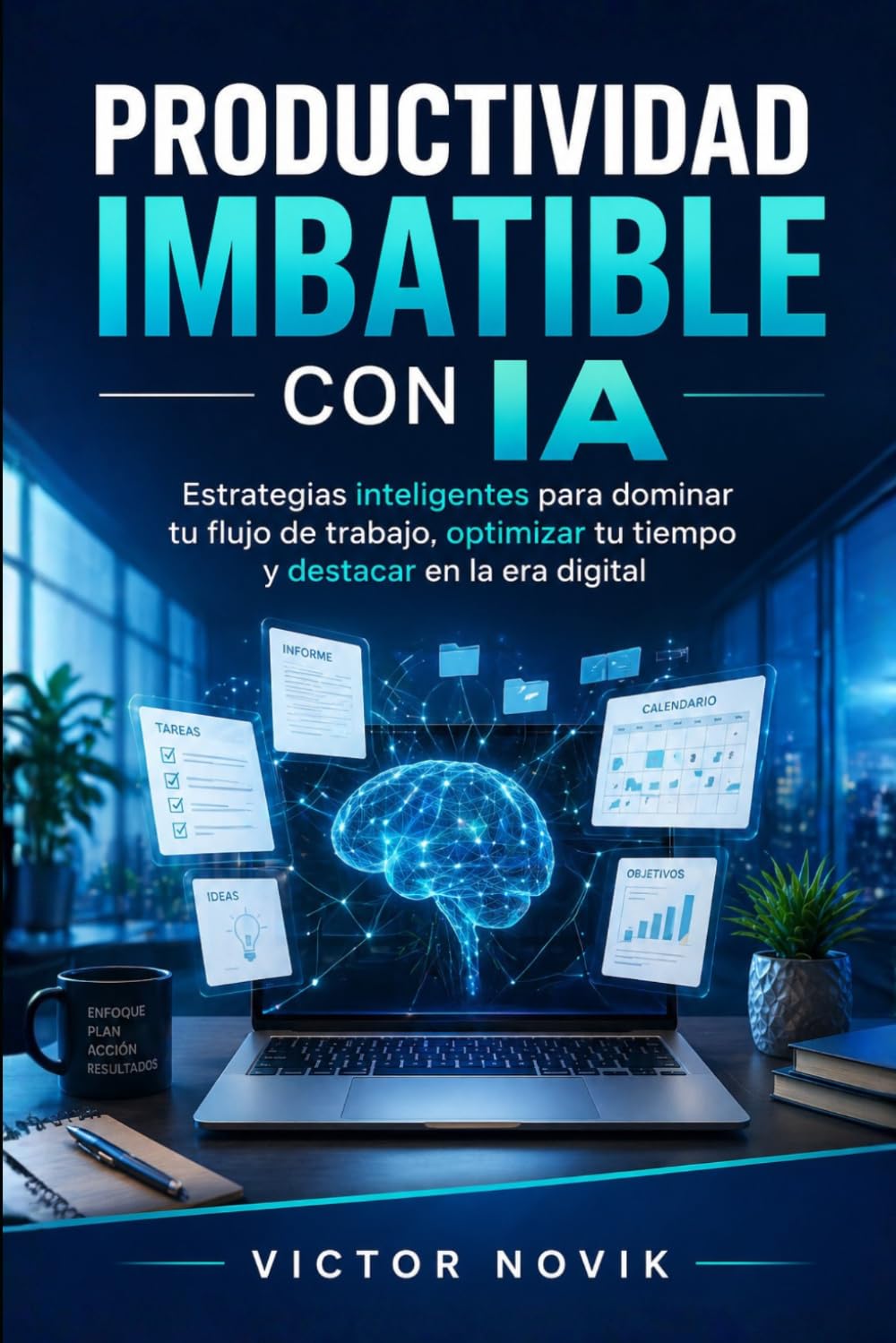 Productividad Imbatible con IA: Estrategias inteligentes para dominar tu flujo de trabajo, optimizar tu tiempo y destacar en la era digital