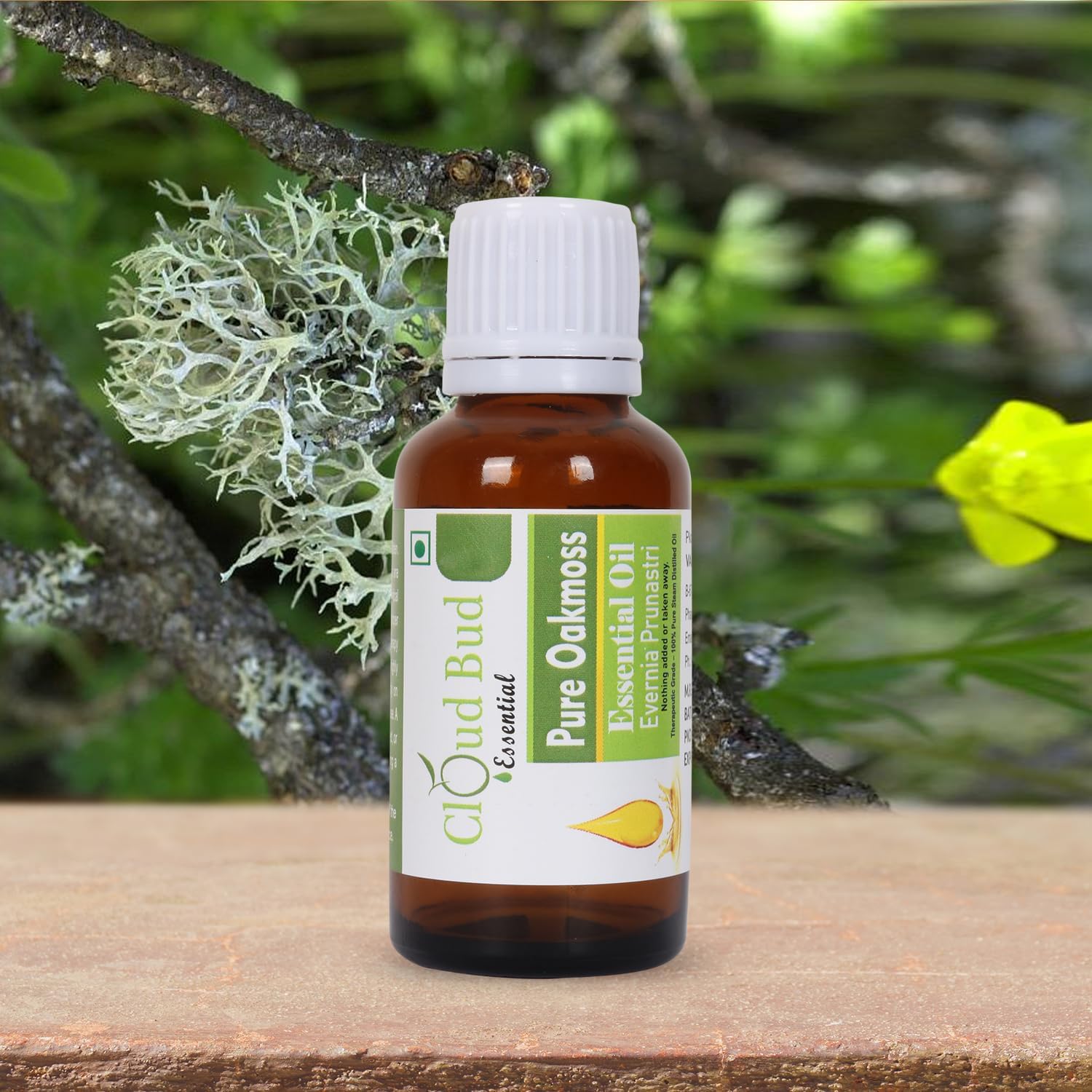 Pure Oakmoss Essential Oil 50ml 1.69oz Evernia Prunastri 100% Pure and Natural Steam Distilled