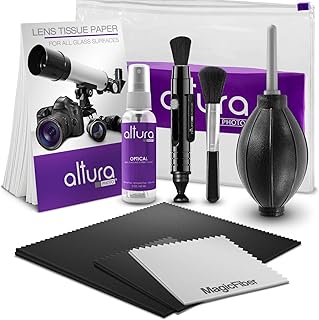 Altura Photo Professional Cleaning Kit for DSLR Cameras and Sensitive Electronics Bundle with 2oz Altura Photo Spray Lens ...