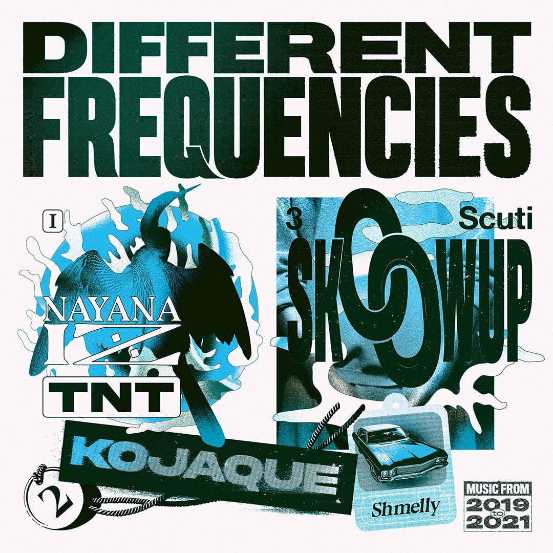 Various Artists Different Frequencies (Transparent Blue Vinyl) LP Vinyl DIF505LP