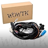 Vista 8 de WOWTK Kit de arnés de cableado para maletero trasero de motocicletas Harley Touring Electra Glide Road King Street Glide Road Glide Modelos 2014-2025