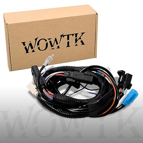 Miniatura 8 de WOWTK Kit de arnés de cableado para maletero trasero para Harley Touring Electra Glide Road King Street Glide Road Glide Road Glide 2014-2024
