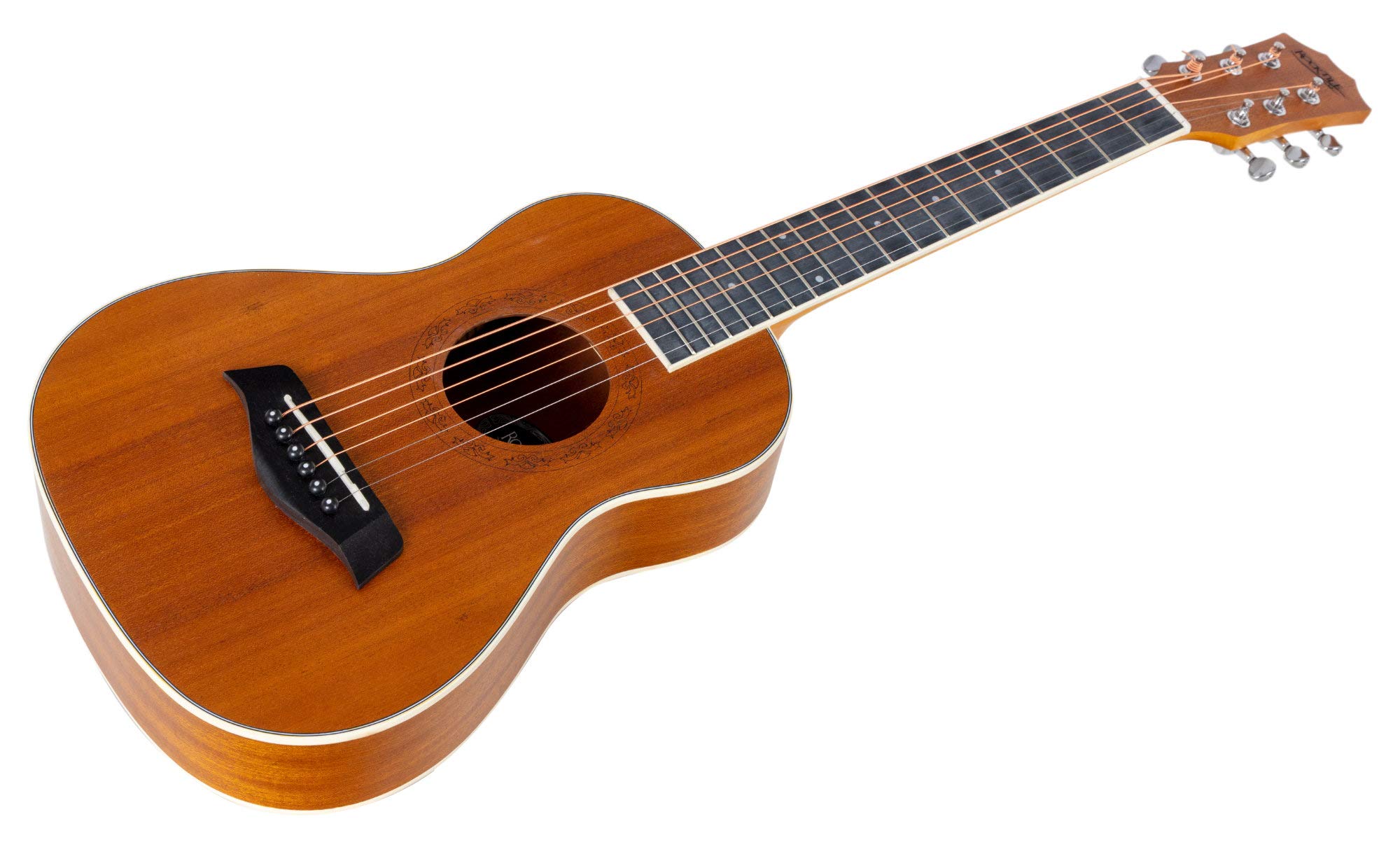 Rocktile G-10 NT Guitarlele Natur - Chitarra Western da Viaggio, Cedro, Mogano, 51 cm