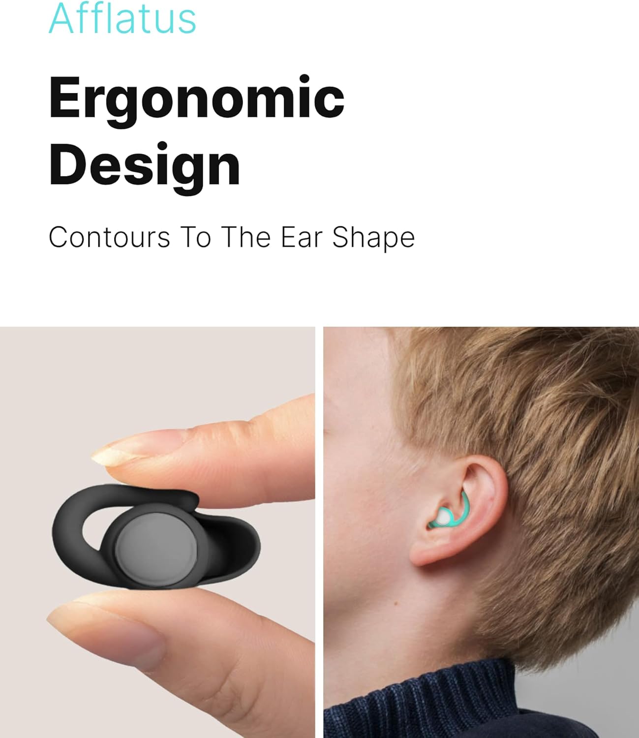 Ear Plugs for Sleeping Noise Cancelling, 2 Pairs fortable