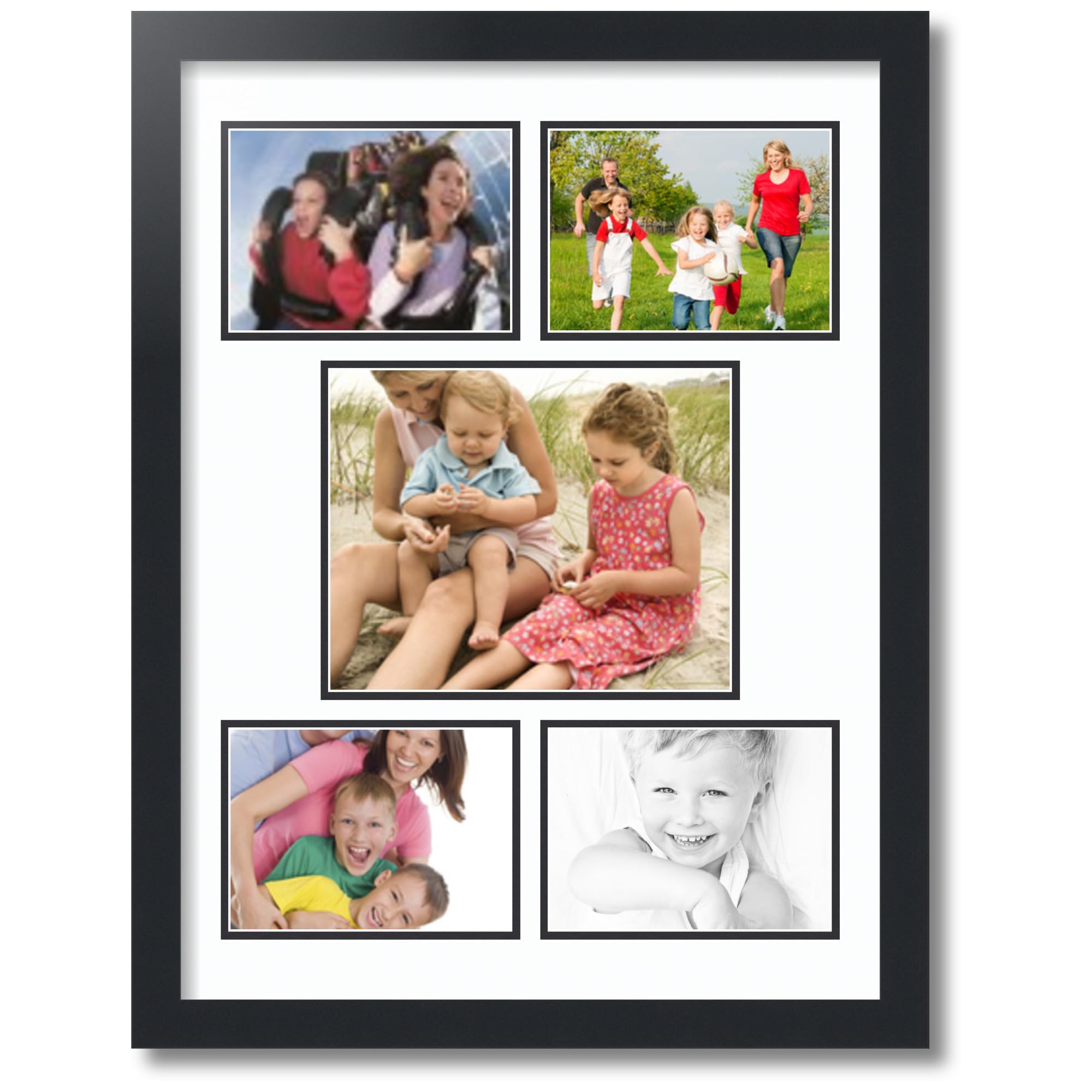 Amazon.com - ArtToFrames Collage Photo Frame Double Mat with 1