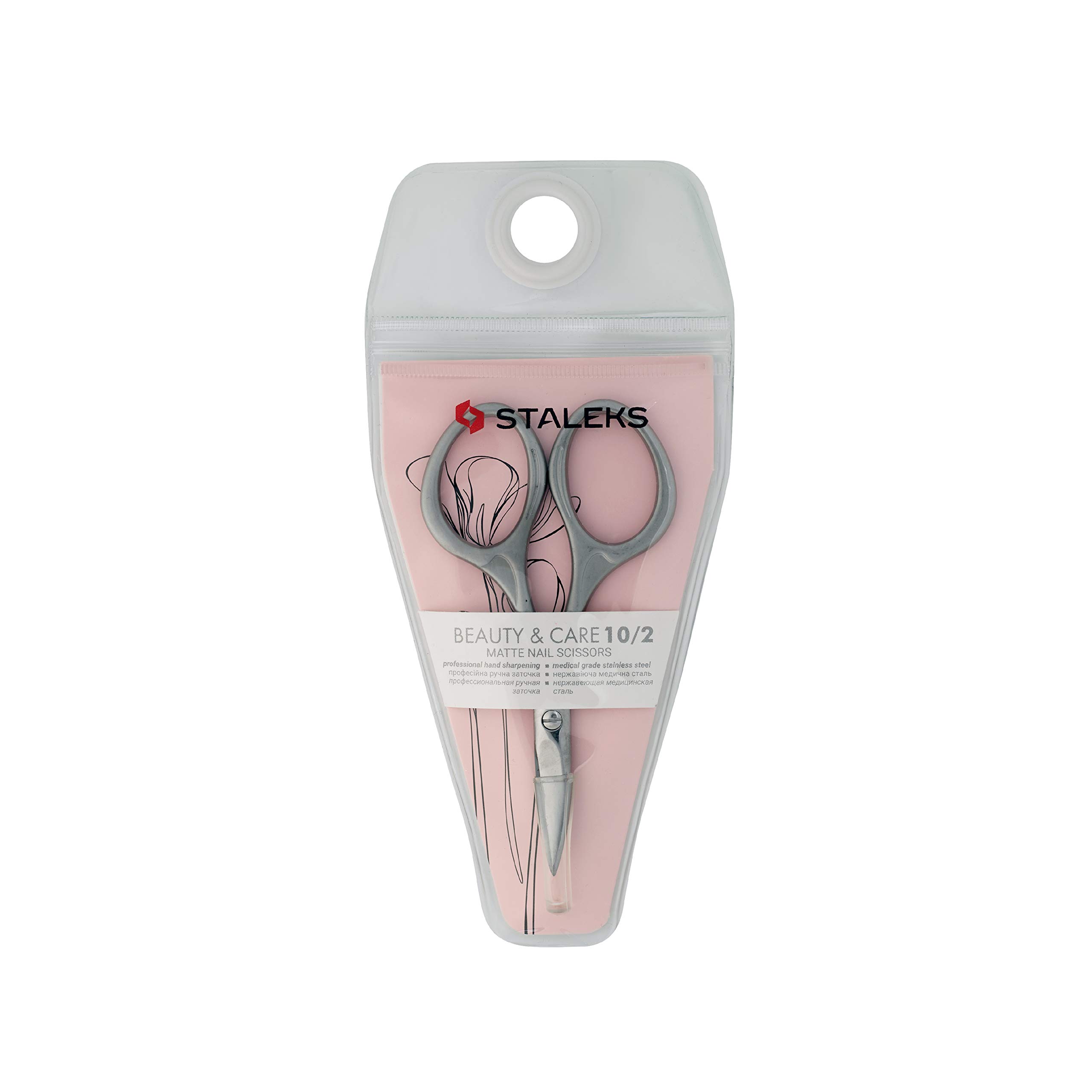 STALEKS Beauty&Care Nail Scissors 10 Type 2 (21 mm), Silver - Image 4