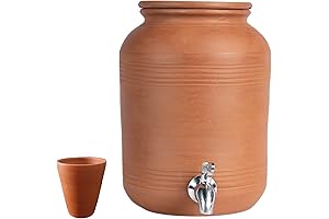 Village Decor Matka Pot for Indian Style Water Storage and Serving