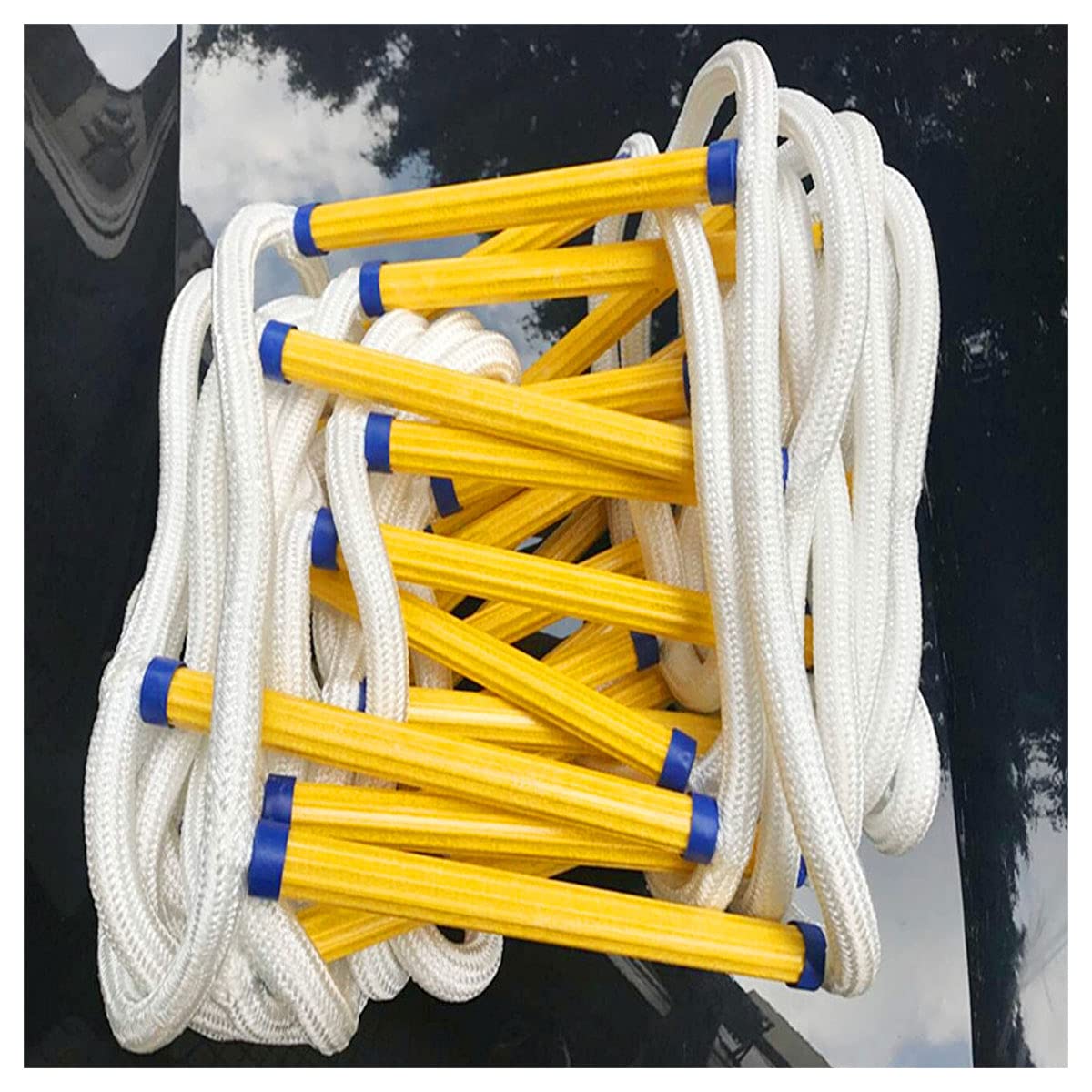 Rope ladders, Emergency Ladders Escape from Window and Balcony for Climbinwith Hooks/12M(15M)