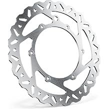 Front Disc Brake Rotor260mm,Stainless Steel MTB Brakes Rotors with 6-Hole,Thickness 4mm,Compatible with KTM 125 250 350 450 500 Husqvarna 125-501 FE TE FC Husaberg 125-570 TE GasGas 125-450 Front