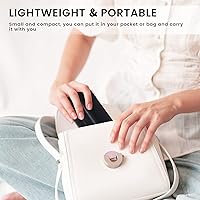 Vista 85 de molshine Estuche rígido de cuero para lentes de sol, funda clásica para gafas grandes para mujeres y hombres,Gafas de sol