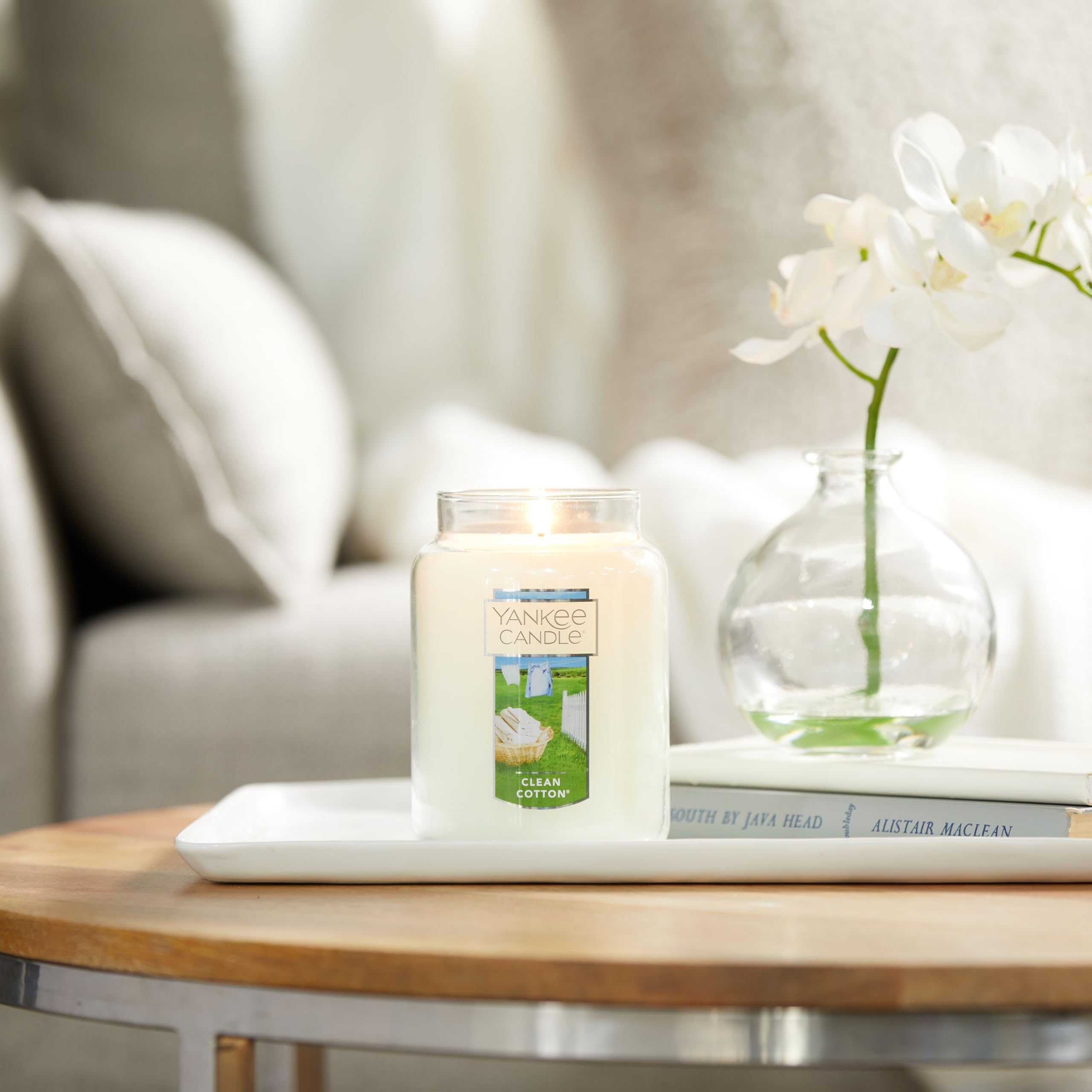 Amazon.com: Yankee Candle Classic Large Jar Scented Candle, Single