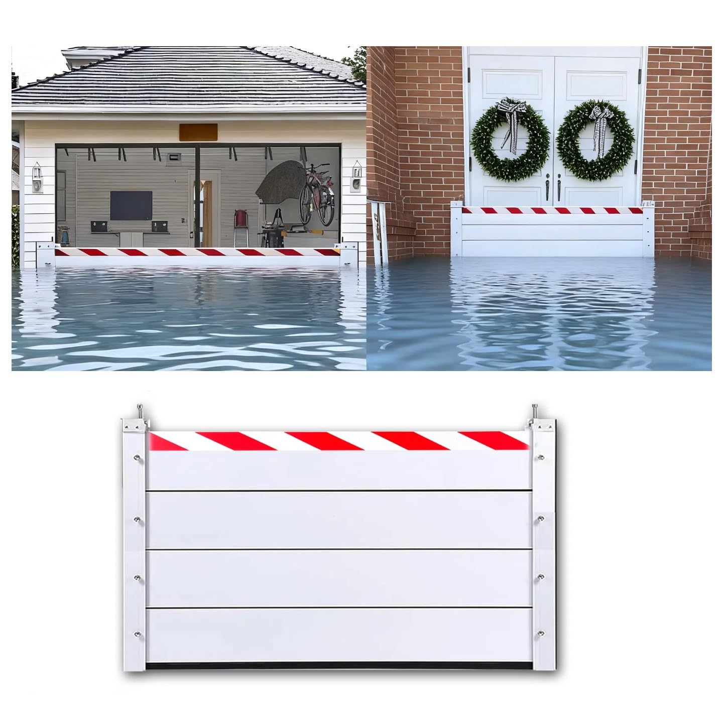 Bouclier de porte pour inondation pour protéger votre garage des infiltrations