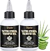 Pjordo 2PCS Tattoo Stencil Transfer Gel Solution, Safe & Long-Lasting Professional Tattoo Transfer Gel for Stickers Paper, Stencil Magic Cream for Tattoo Artists & Beginners, Temporary Supplies