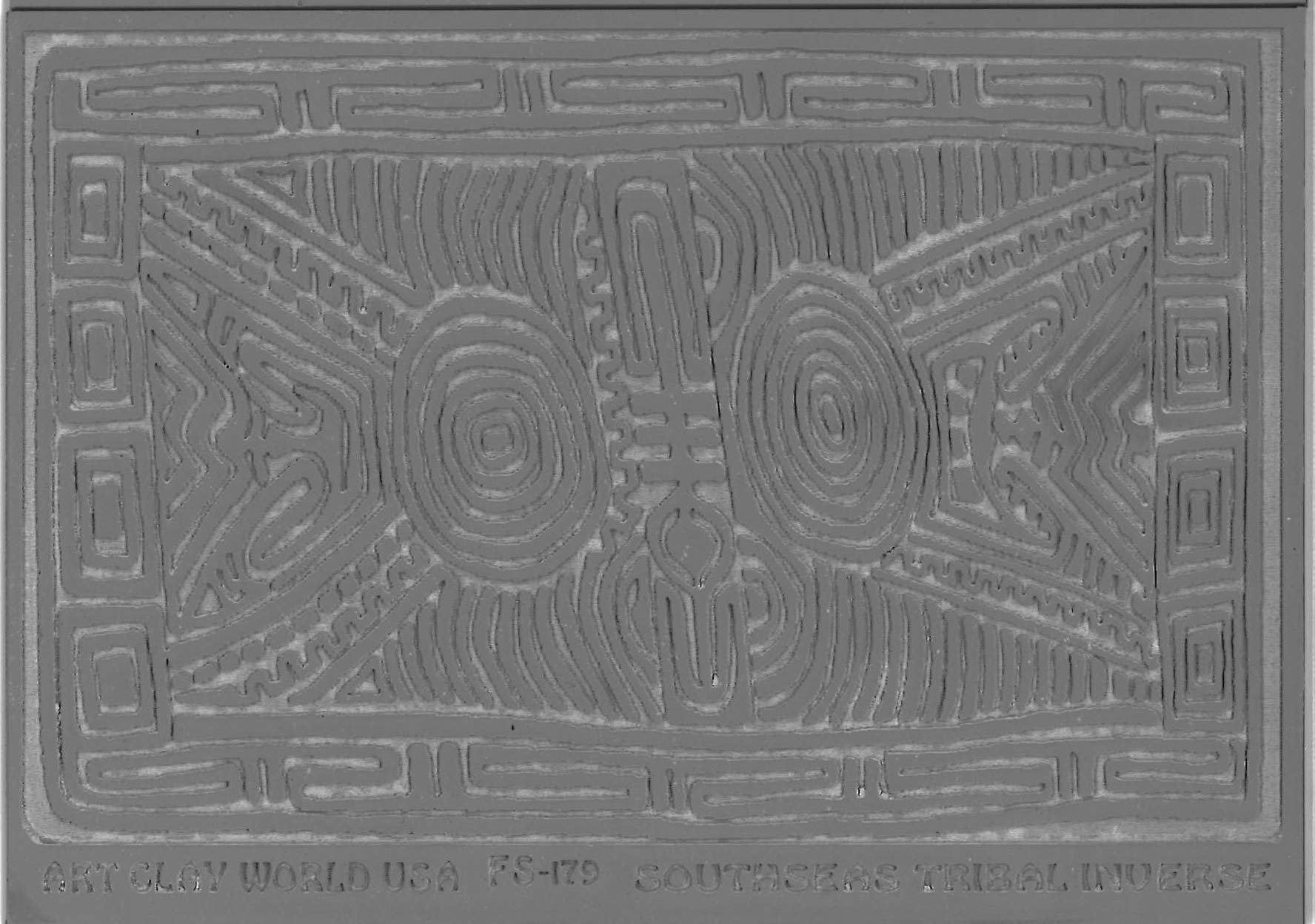 FlexiStamps Texture Sheet South Seas Tribal Inverse Design - 1 pc.