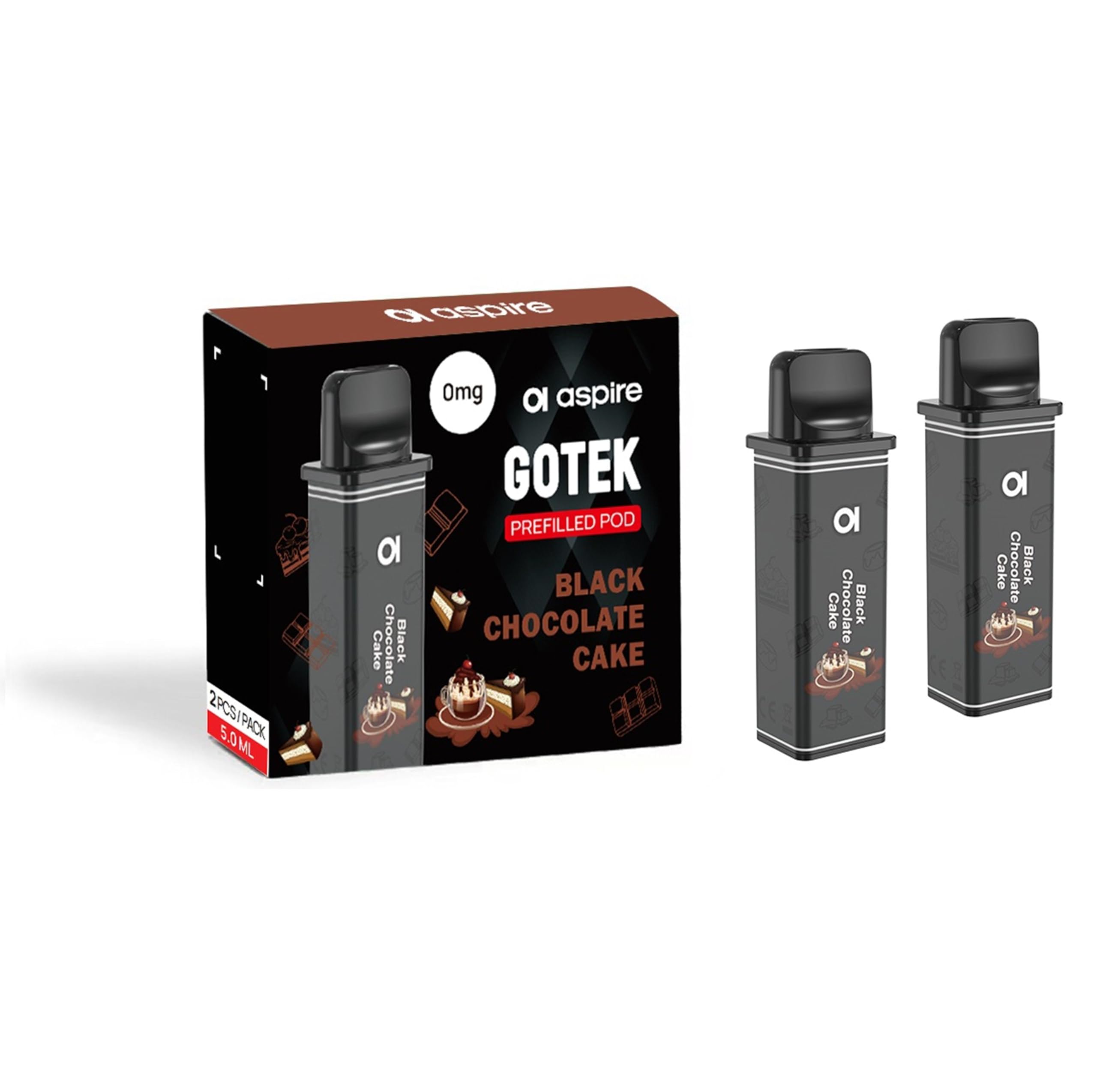 IOS 新発売！クィックキャストⅡとハイパーブラックのセット Amazon | 【GOTEK】ASPIRE GOTEK X 交換用 POD 充填済み