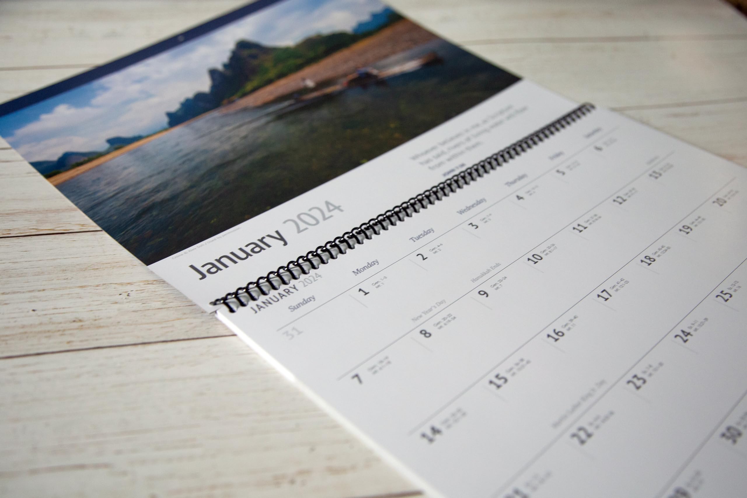 Our Daily Bread 2024 Inspirierender Wandkalender