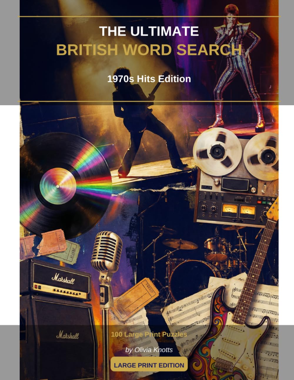 The Ultimate British Word Search: British Hits Addition (Large Print)