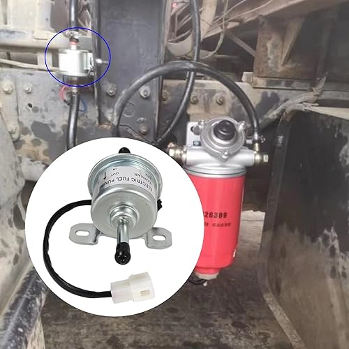 Miniatura 4 de Bomba de combustible eléctrica diésel para Kubota BX2350 M108 RC601-51352 RC601-51350.