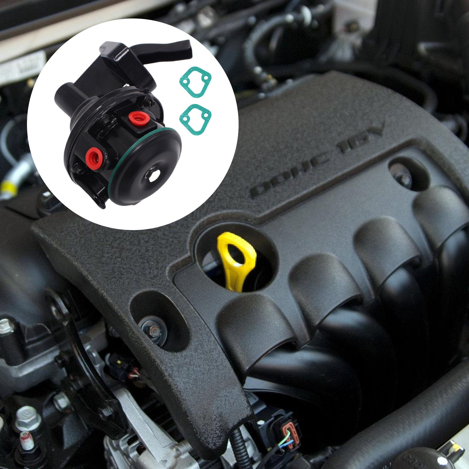 Pompe meccaniche per carburanti con volumi elevati pompe per carburanti meccanici ad alta capacità Restauro veicoli retrò per 396 454 Aggiornamenti delle prestazioni del motore