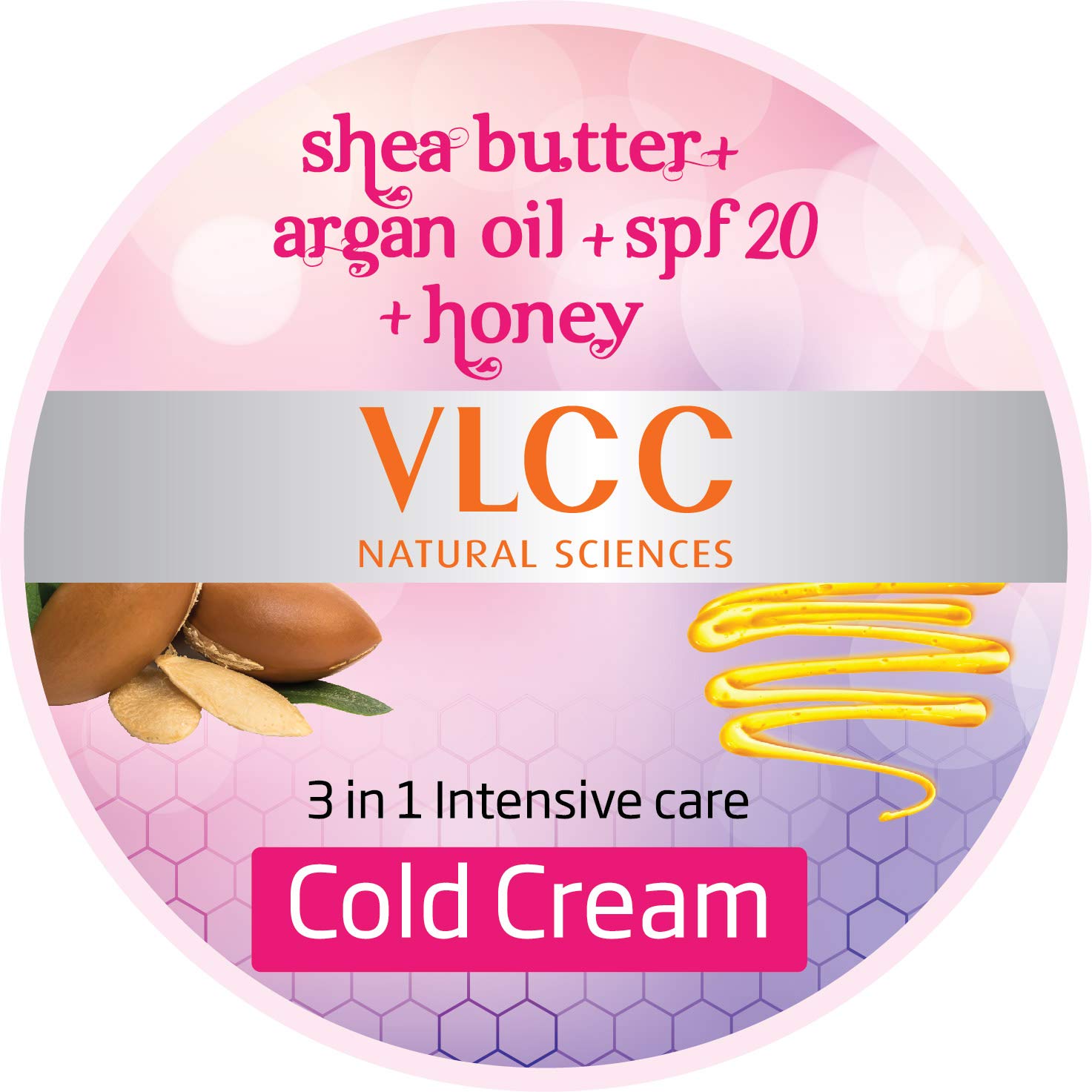 VLCCSpf 20|Pa+++ 3 In 1 Intensive Care Cold Cream, 75g