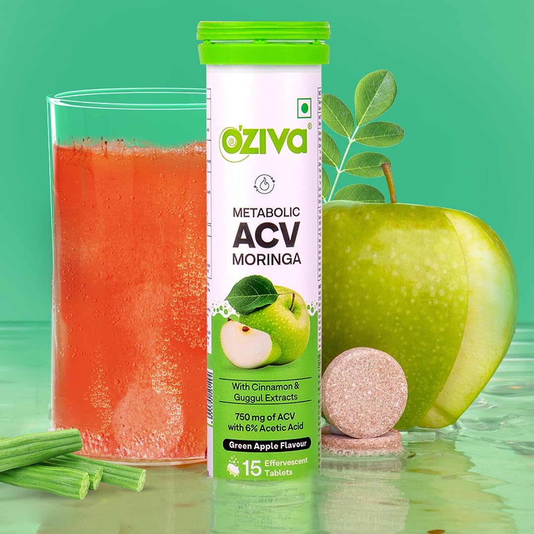 Review Oziva Acv Moringa | Control Cravings I Apple Cider Vinegar,
