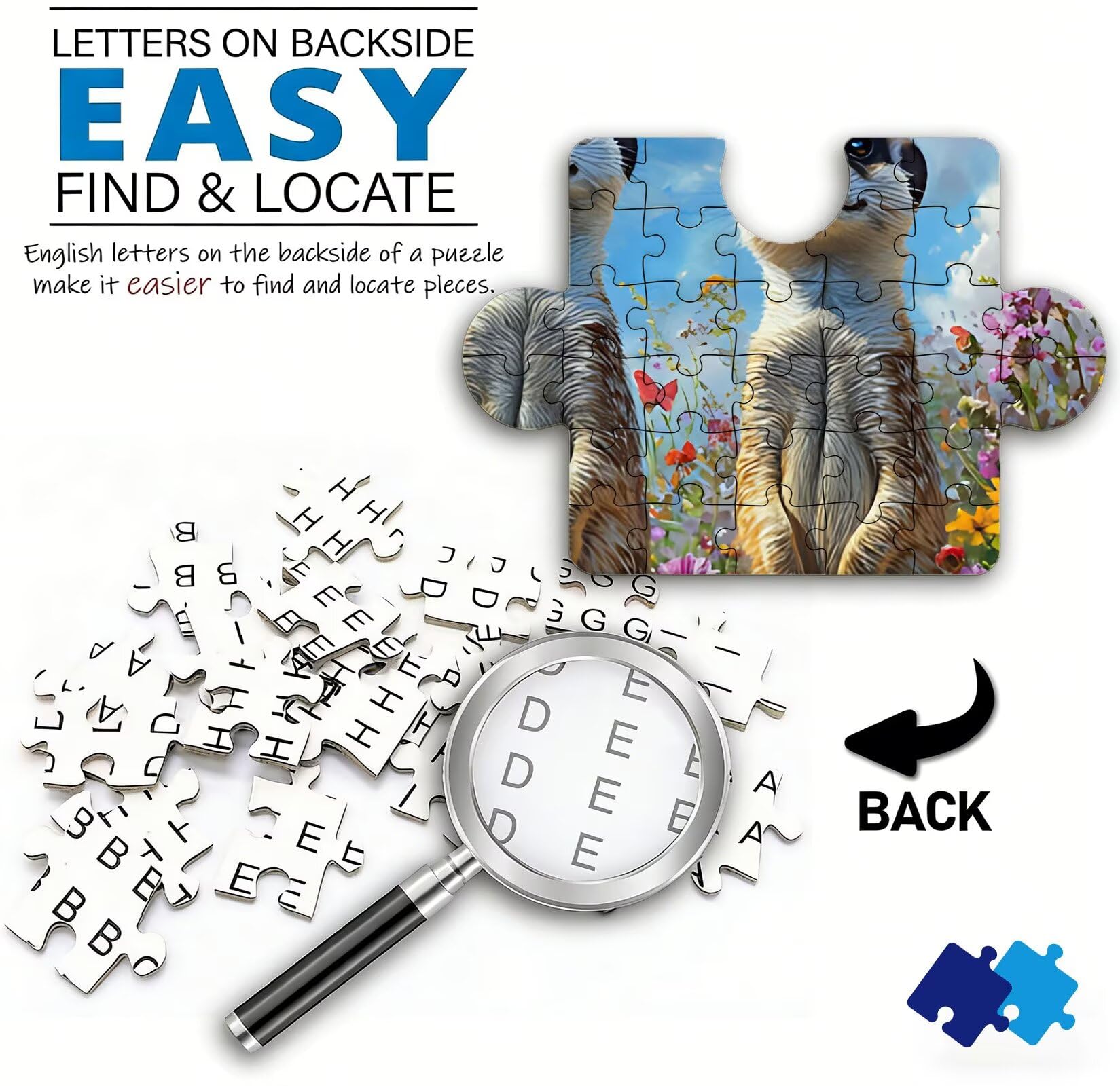 Puzzle 1500 elementów, drewniane puzzle dla dorosłych – Impossible Puzzle 87 x 57 cm niffy gra myśleniowa i łamigłówka dla kobiet i mężczyzn, gra rodzinna, dekoracja domu, prezent dla kobiet