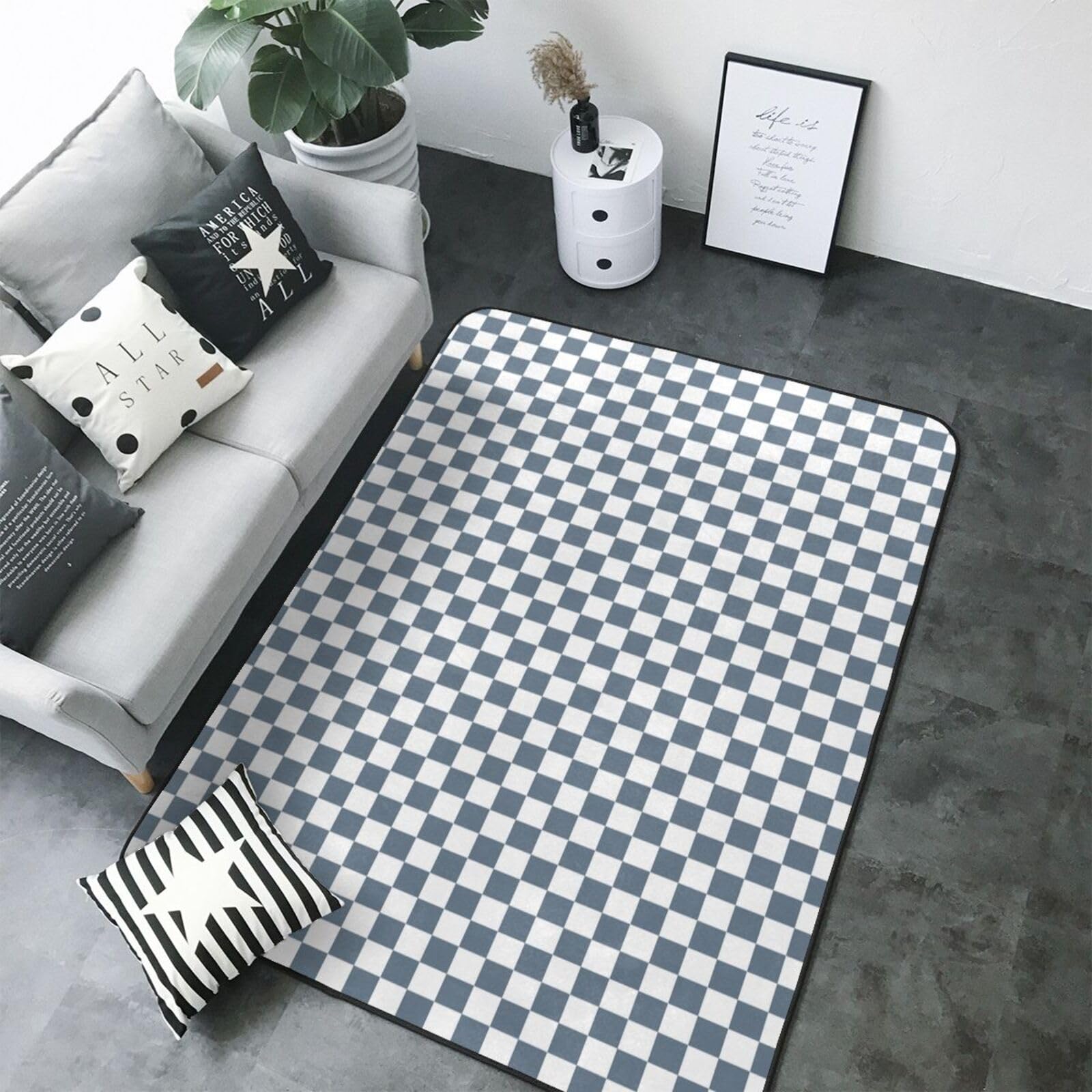 Tapis de décoration de salon aux finitions douces et durables