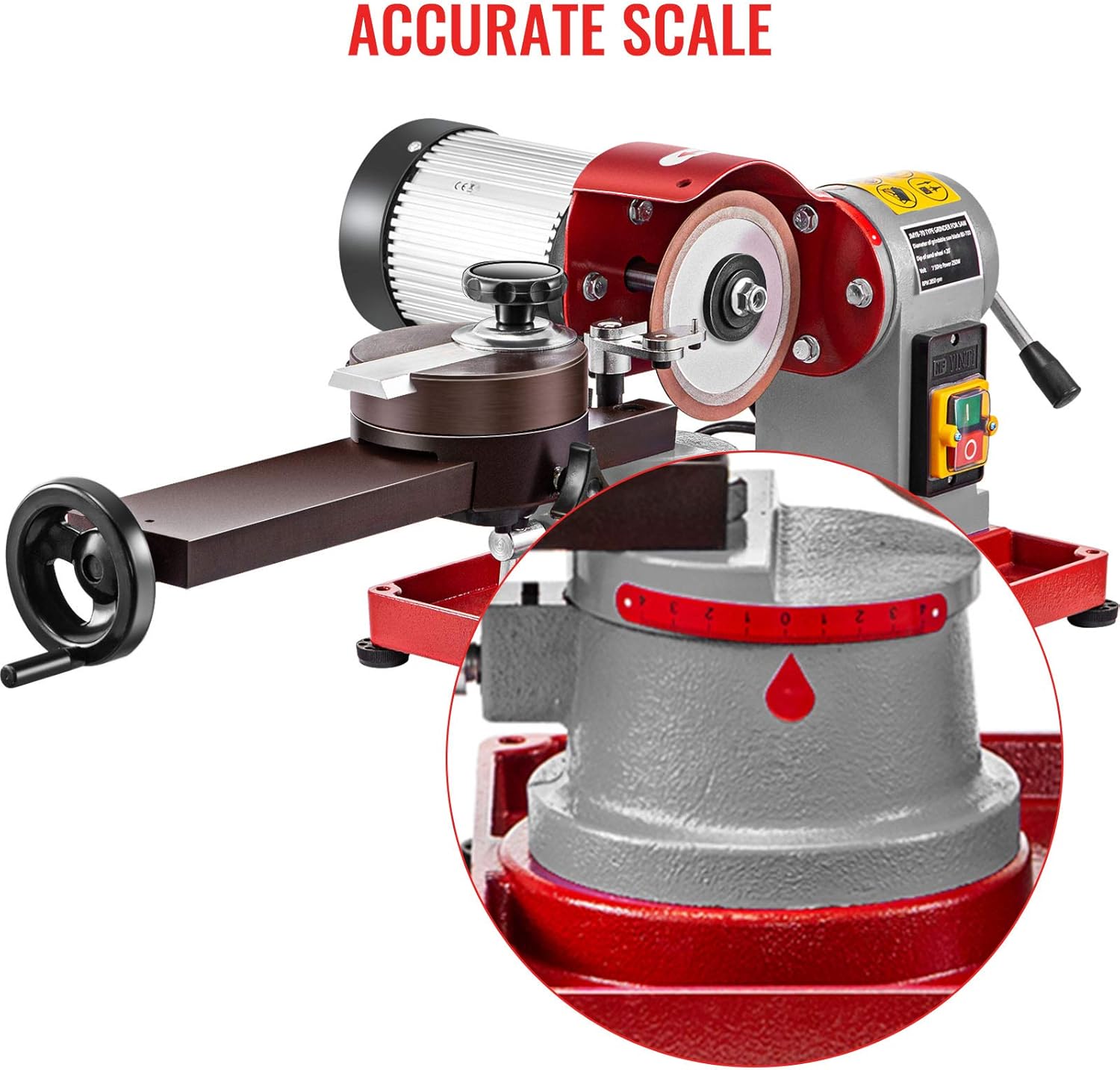 Exclusive Special Mophorn Circular Saw Blade Sharpener 5 Grinding Wheel Size, Rotary Angle Mill Grinding Machine 370W, Saw Blade Sharpener Machine for Carbide Tipped Saw Blades Super Deal Product Mophorn Circular Saw Blade Sharpener 5 Grinding Wheel Size, Rotary Angle Mill Grinding Machine 370W, Saw Blade Sharpener Machine for Carbide Tipped Saw Blades
