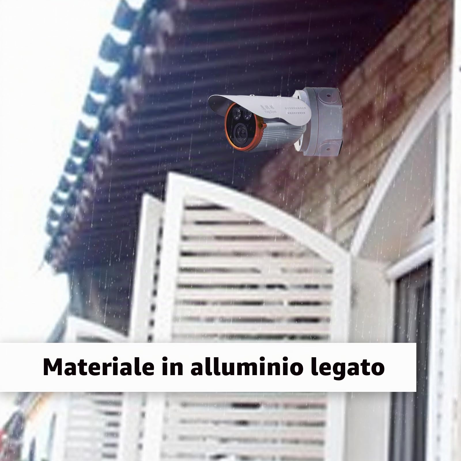 4 Pezzi Scatola Di Giunzione Staffa Di Montaggio Box Di Giunzione Impermeabile in Alluminio per Telecamera Dome Scatola Di Giunzione per Telecamera Interna per Esterni Adatta per Pareti E Soffitti