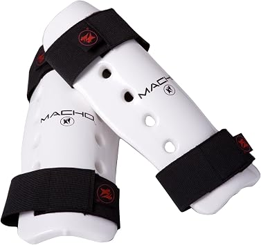 Macho Dyna Forearm / Shin Guards - White - X-Large