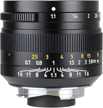 未使用品 ライカMマウントレンズ 50mm F1.1 LEICA Mマウント Amazon.co.jp: 七工匠 7artisans 50mm F1.1 ブラック [ライカM