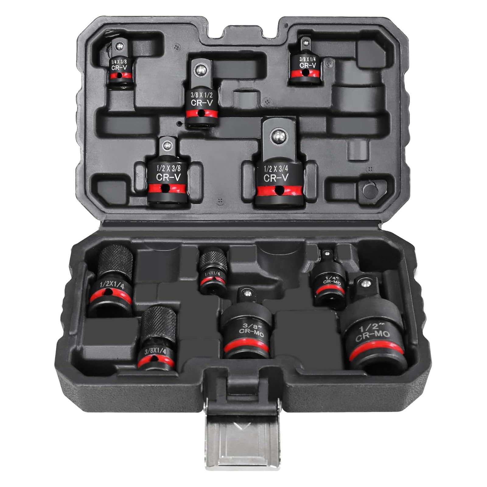 Rxgiasup Professional Impacts Socket Adapter And Universally Joint Combo Tool For Automotive Mechanical Repairs