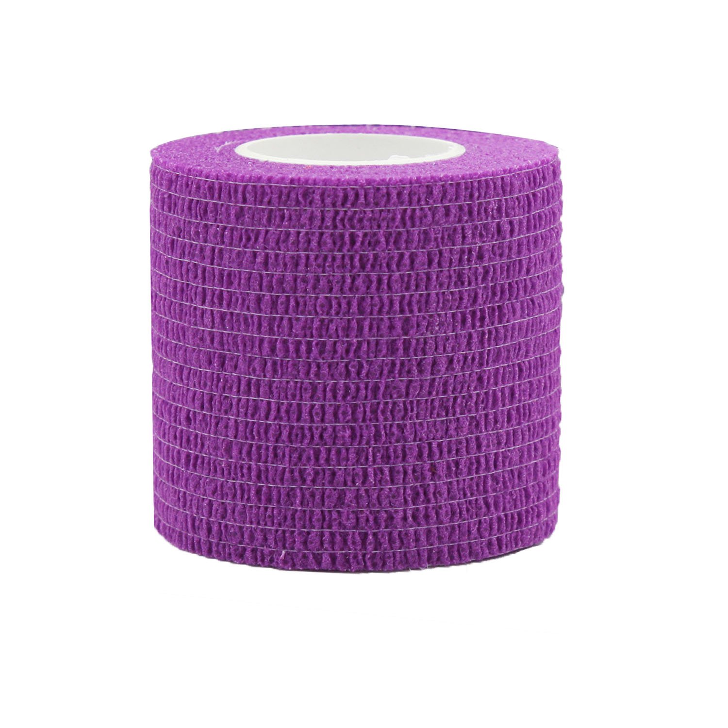 Vet Wrap Medical Tape For Skin Bandage Tape Vet Tape Cohesive Bandage 2 inch x 6 Pack Purple Fabric Bandages Self Sticking Bandage Self Adhering Bandage Wrap Stretch Self Adhesive Tape