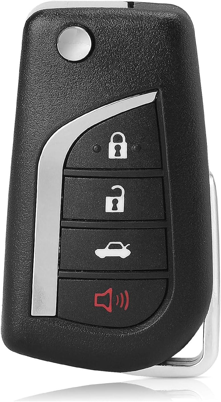 Key Fob Replacement Compatible for 2018 2019 2020 Toyota Camry Smart Key Car Keyless Entry Remote Control HYQ12BFB 4 Button 315 MHz