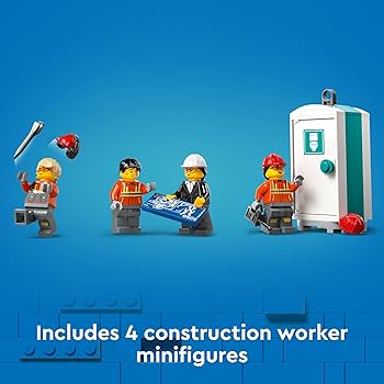 Amazon.com: LEGO City Yellow Mobile Construction Crane Toy