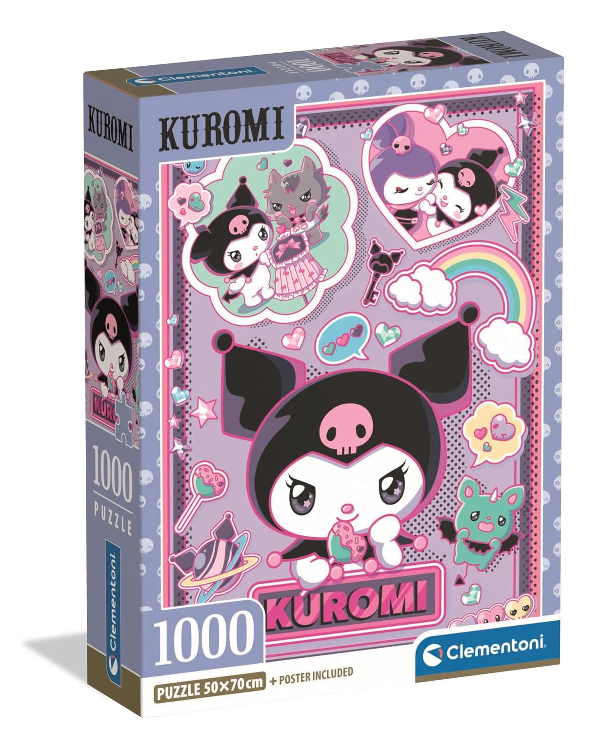 CLEMENTONI PZL 1000 KUROMI COMPACT BOX =2025= - 37120