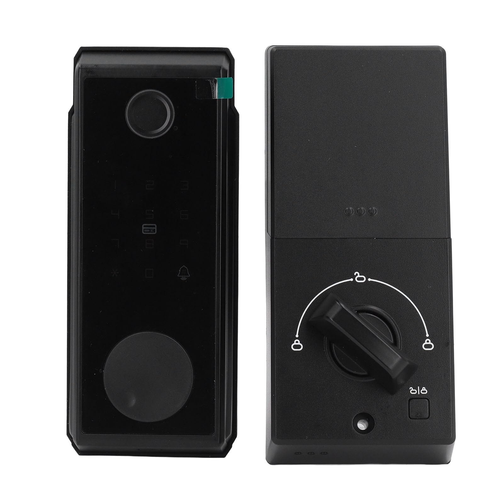 Smart Fingerprint Door Lock, Keyless Entry Door Lock, Keypad, App Access Control, Long Standby, Low Battery Alert, Charging Interface