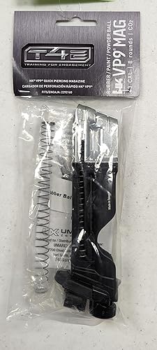 Miniatura 8 de Umarex T4E Heckler & Koch HK VP9 .43 Caliber Training Pistol Paintball Gun Marker Magazine