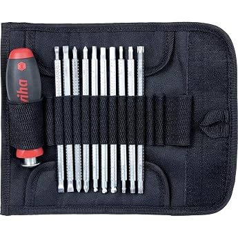 Wiha 281EB11 System 6 Combi Screwdriver set, 11 pcs