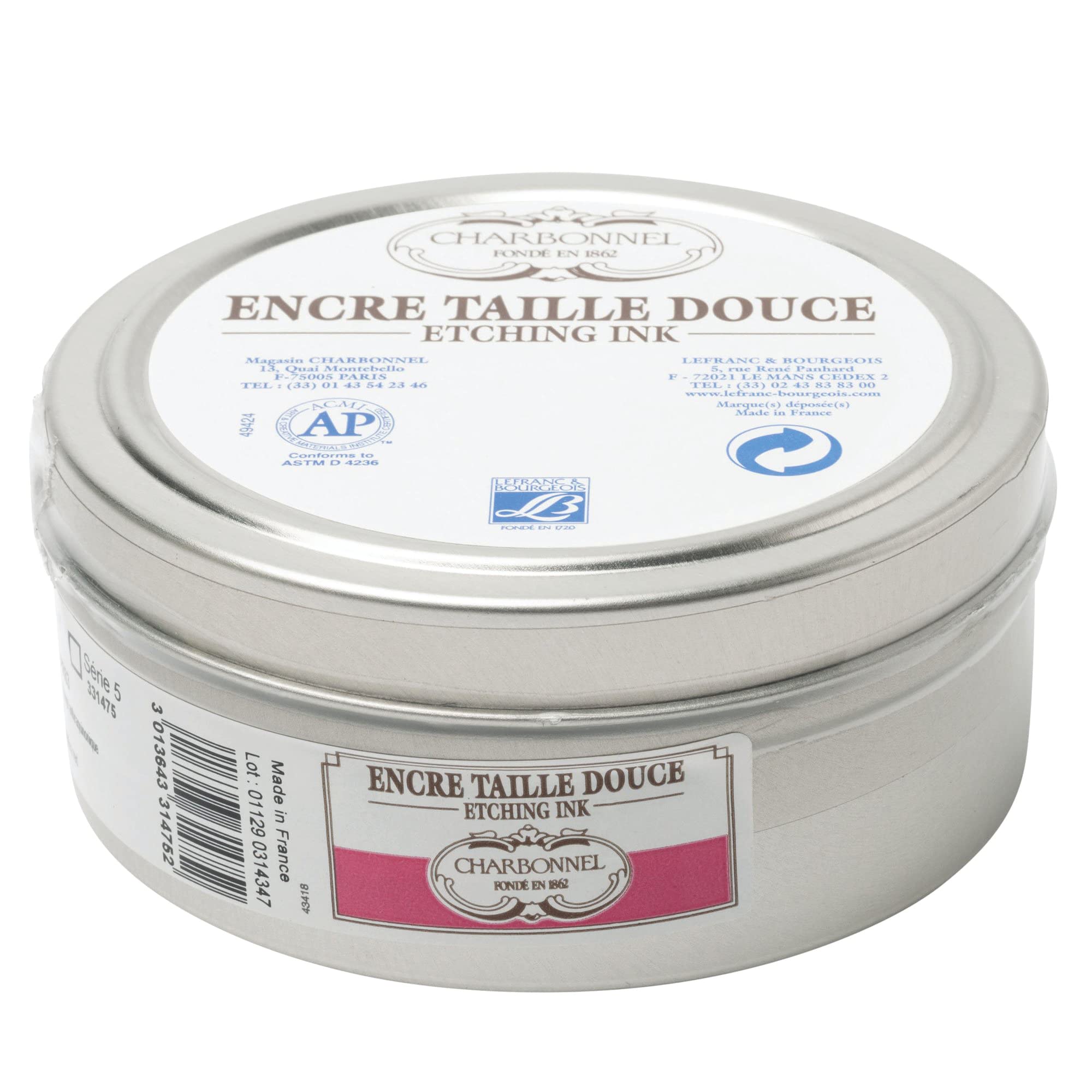 Charbonnel Encre Taille Douce Laque De Garance 200ml : donnez vie à vos projets d'atelier