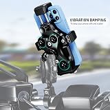 iMESTOU Support Anti-Vibration pour Téléphone de Moto avec tête Sphérique 1" pour Supports/Accessoires RAM de Taille B Rotation à 360° pour Téléphones de 4,7" à 7,2 - 2