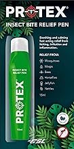 PR0TEX Insect Bite Relief Pen 15ml. Bite & Sting Relief from Mosquitos, Bees, Wasps, Nettles and Insects. Fast Acting Relief to Calm and Soothe Irritated Skin. Natural Ingredients, Chemical Free