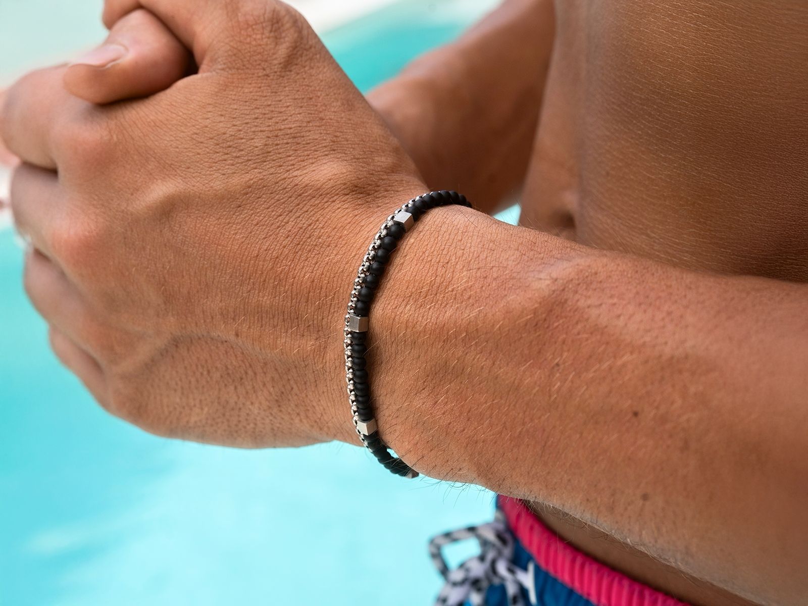 Amazon.com: Made by Nami Stainless Steel Double Layered Mens 