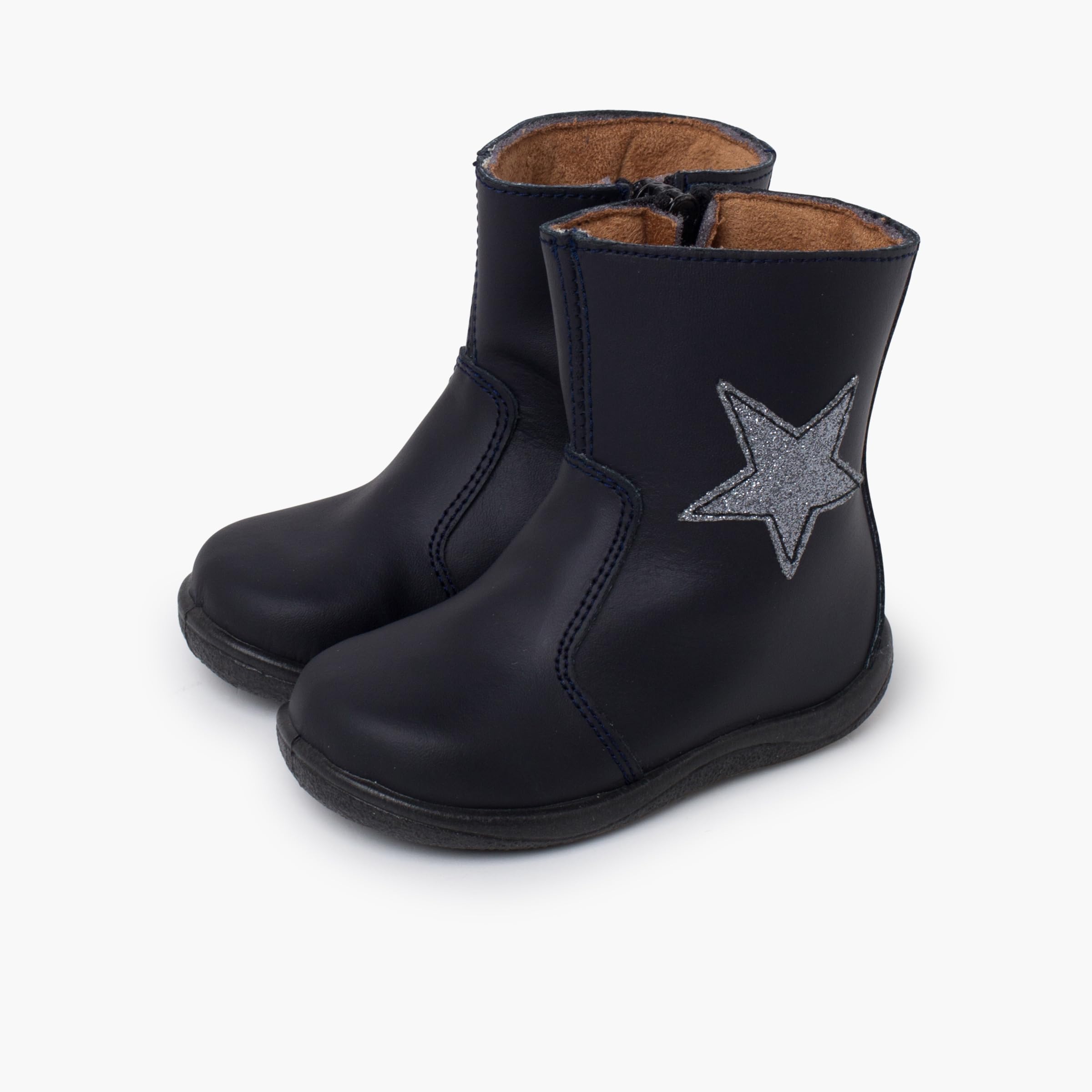 Botas Niña Estrella Piel Lavable